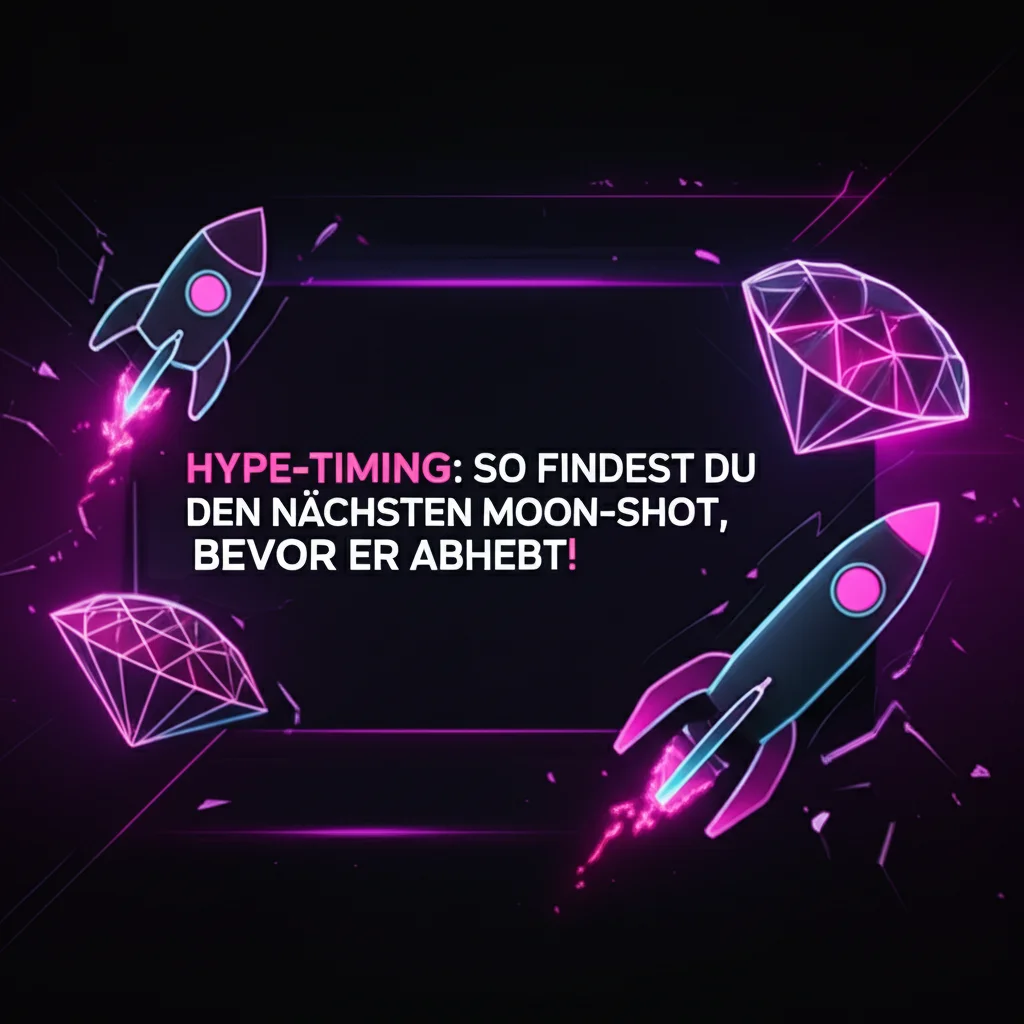 Hype-Timing: So findest du den nächsten Moon-Shot, bevor er abhebt!
