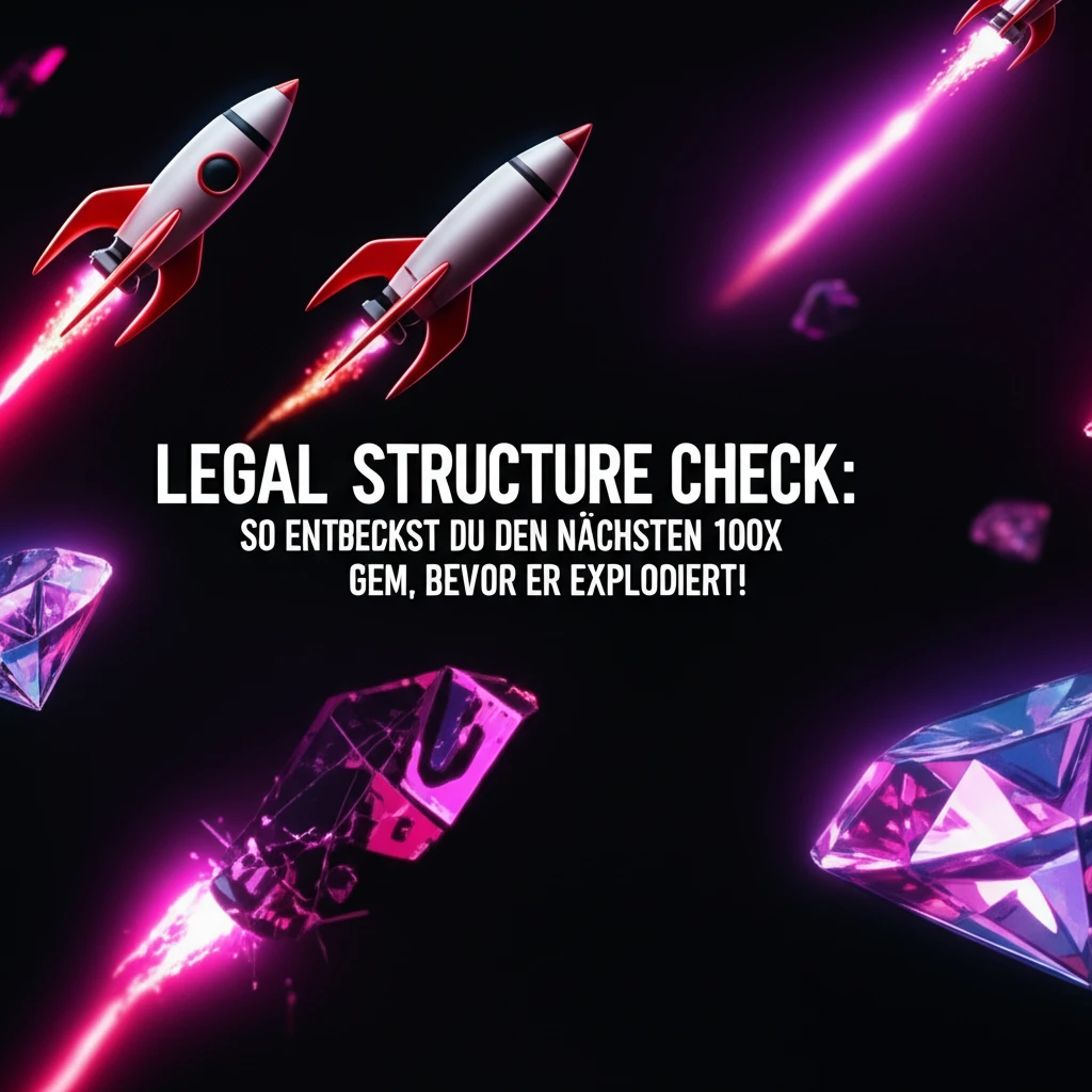 Legal Structure Check: So entdeckst du den nächsten 100x Gem, bevor er explodiert!