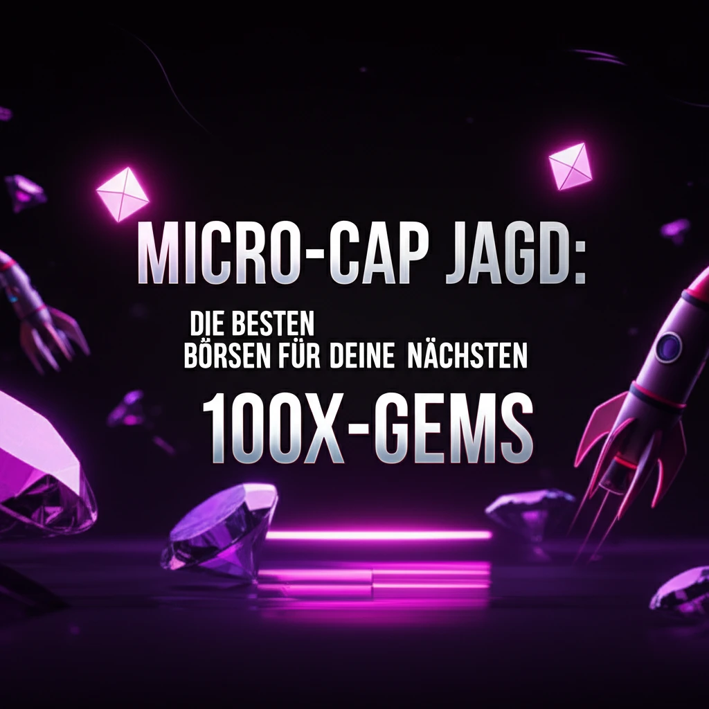 Micro-Cap Jagd: Die besten Börsen für deine nächsten 100x-Gems