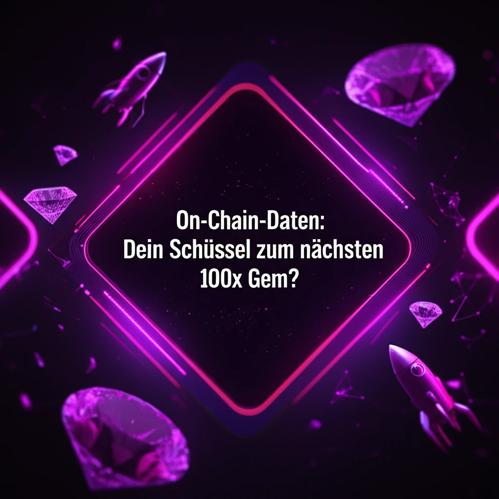 On-Chain-Daten: Dein Schlüssel zum nächsten 100x Gem?